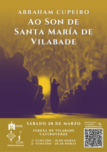 ABRAHAM CUPEIRO, AO SON DE SANTA MARÍA DE VILABADE @ Igrexa Santa María de Vilabade